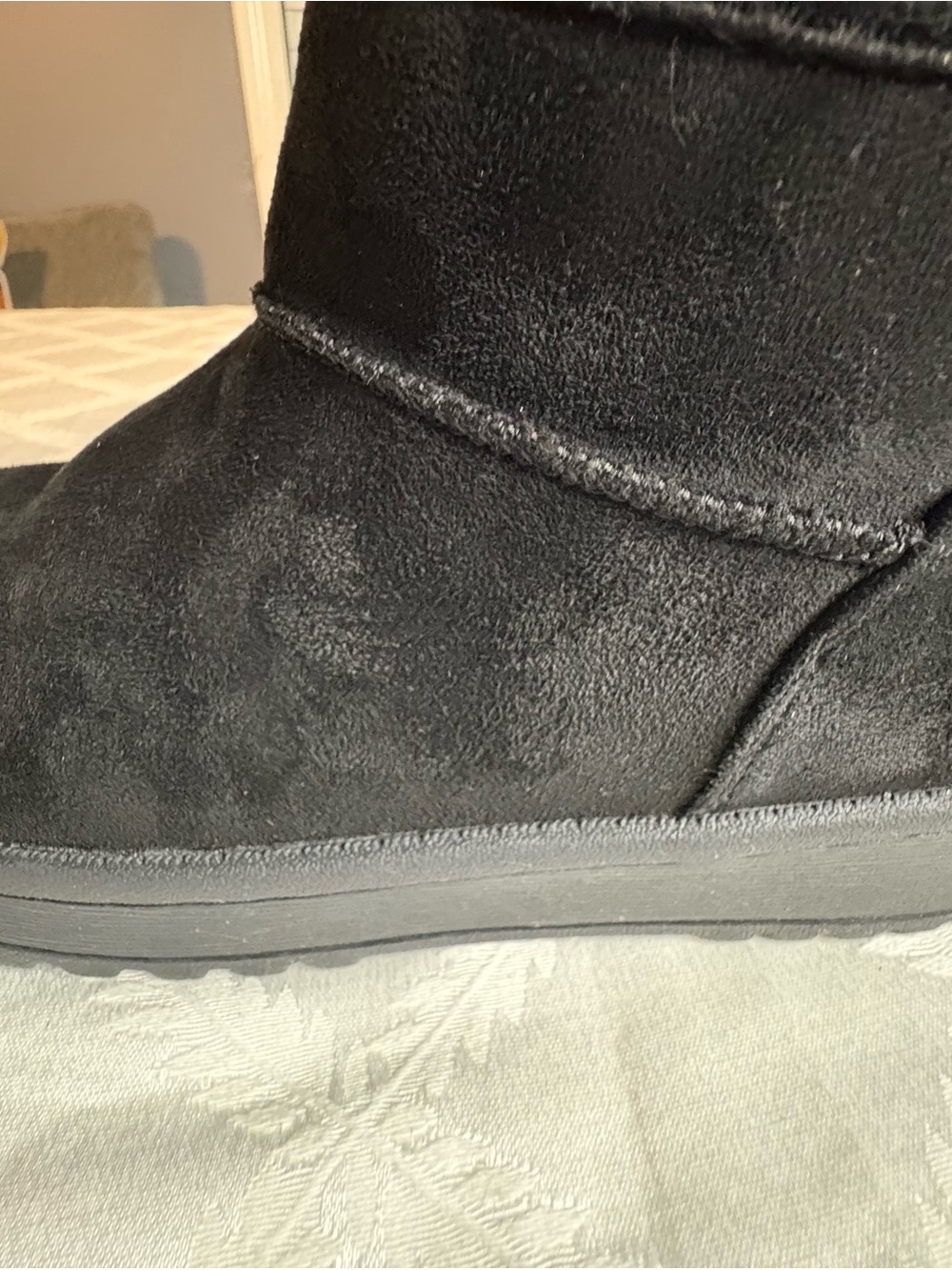 SO Kids Black Suede Boot
